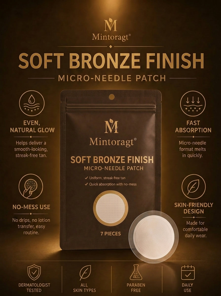 Mintoragt® 2026丨Soft Bronze Finish Transdermal Tanning Patch